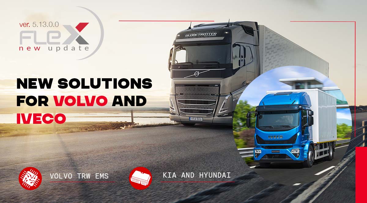 New solutions for Volvo, Kia, Hyundai, FCA, Iveco, Man