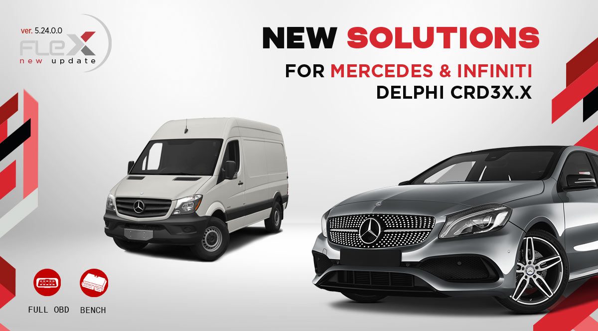 MERCEDES & INFINITI DELPHI CRD3x.x