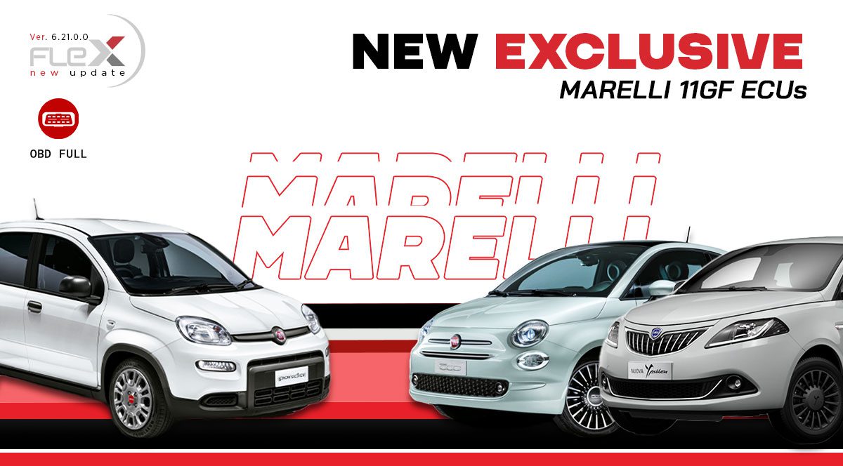 Flex exclusive: Full OBD solution for Marelli 11GF